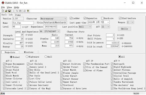 diablo 2 resurrected save editor